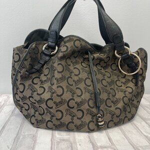 Celine Vintage Bittersweet C-Macadam Hobo Bag - Preowned